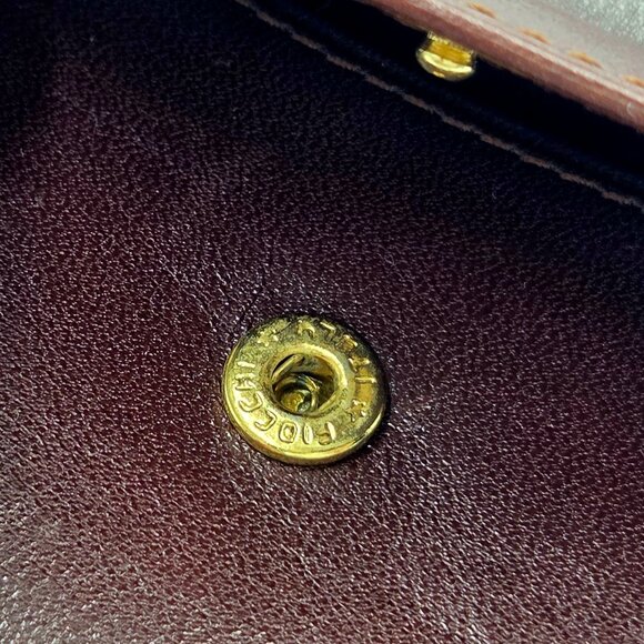 👛💚Polo Ralph Lauren Long Bifold Wallet Blackwatch Tartan Canvas Brown Leather - Picture 15 of 16